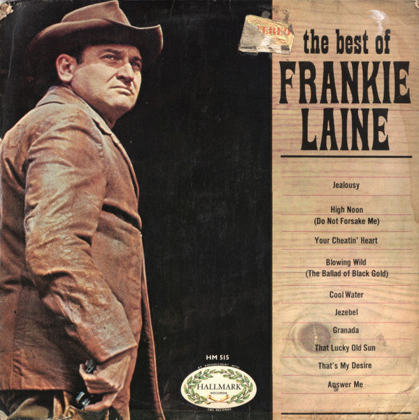 Frankie Laine - Best Of - Used Vinyl Record