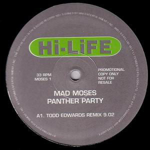 Mad Moses - Panther Party - Used Vinyl Record 12"