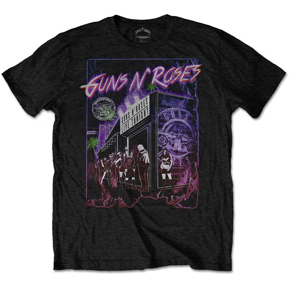Guns N' Roses - tshirt - Unisex - Short Sleeves - Large