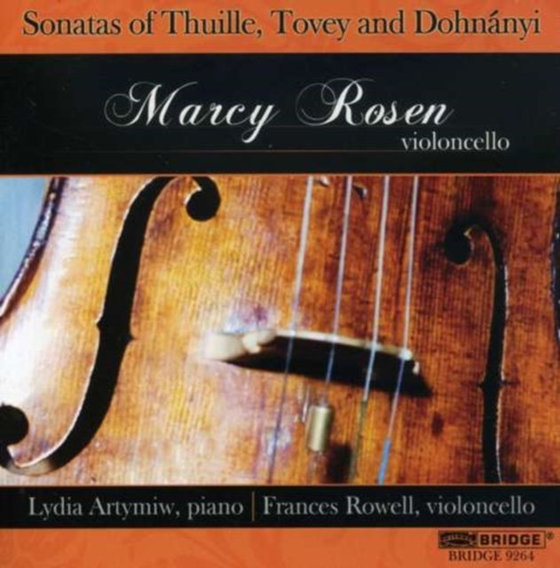 Cello Sonatas (Rosen Artymiw Rowell) - CD