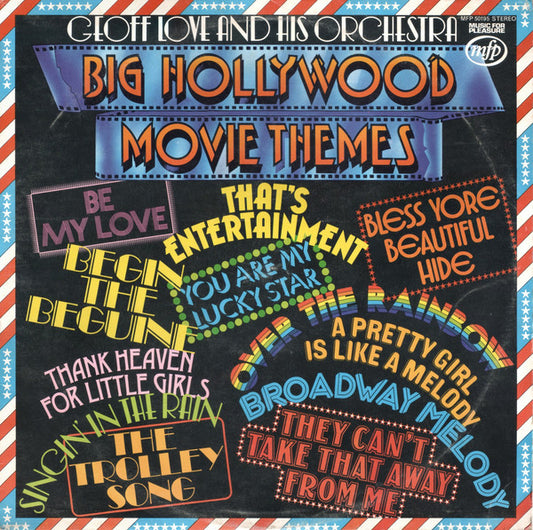 Geoff Love & His Orc - Big Hollywood Movie Themes - Used Vinyl Record