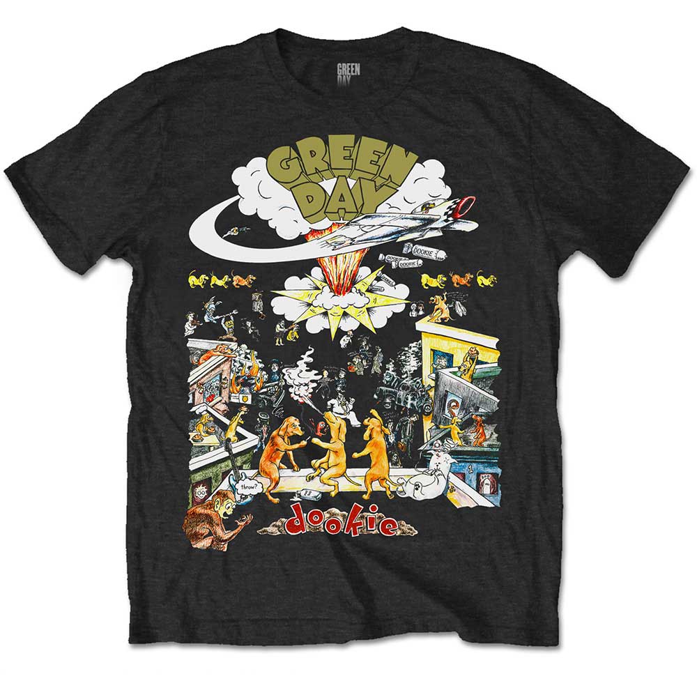 Green Day - tshirt - Unisex - Short Sleeves - Medium