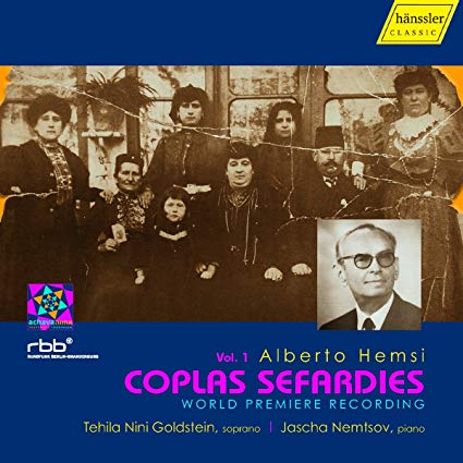 Alberto Hemsi - : Coplas Sefardies - CD