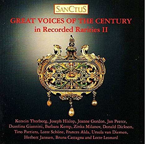 Herbert Janssen - Great Voices of the Century in Recorded Rarities II -