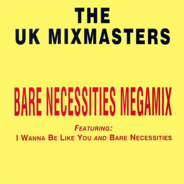 UK Mixmasters - Bare Necessities Megamix - Used Vinyl Record 12"