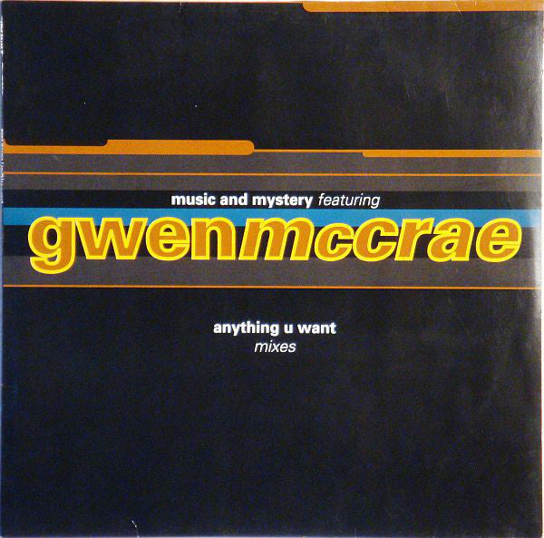 Music & Mystery - Anything U Want (Mixes) - Used Vinyl Record 12"
