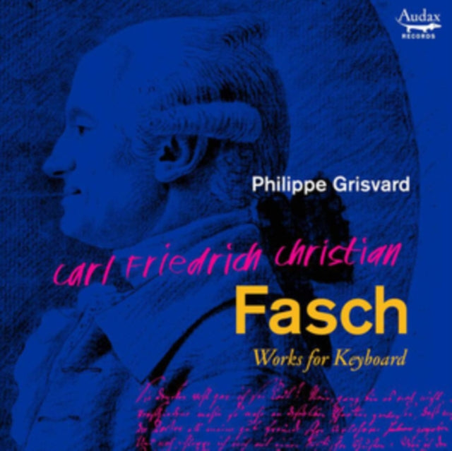 PHILIPPE GRISVARD - FASCH WORKS FOR KEYBOARD - CD