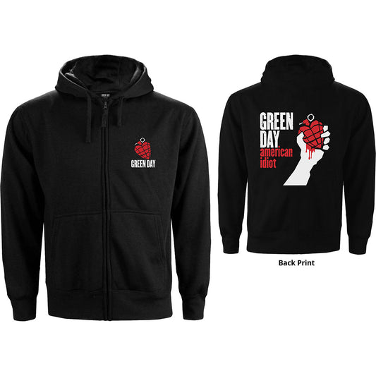Green Day - hoodies - Unisex - Long Sleeves - X-Large