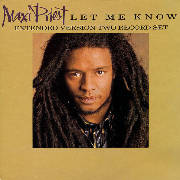 Maxi Priest - Let Me Know - Used Vinyl Record 12"