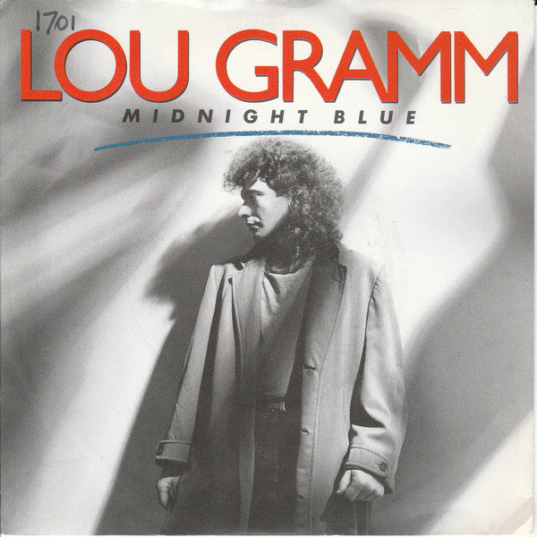 Lou Gramm - Midnight Blue - Used Vinyl Record 7"