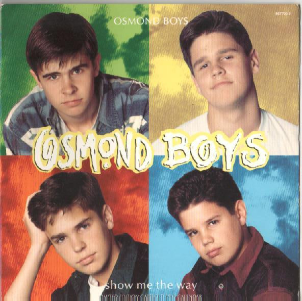 Osmond Boys - Show Me The Way / Reverse Psychology - Used Vinyl Recor