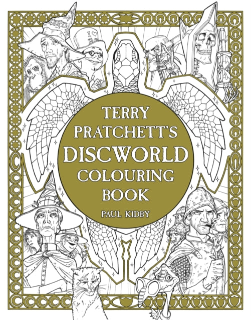 Paul Kidby - Terry Pratchett's Discworld Colouring Book - Paperbac