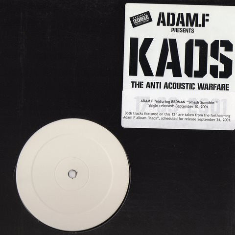 Adam F - Smash Sumthin' /  Dirty Harry's Revenge - Used Vinyl