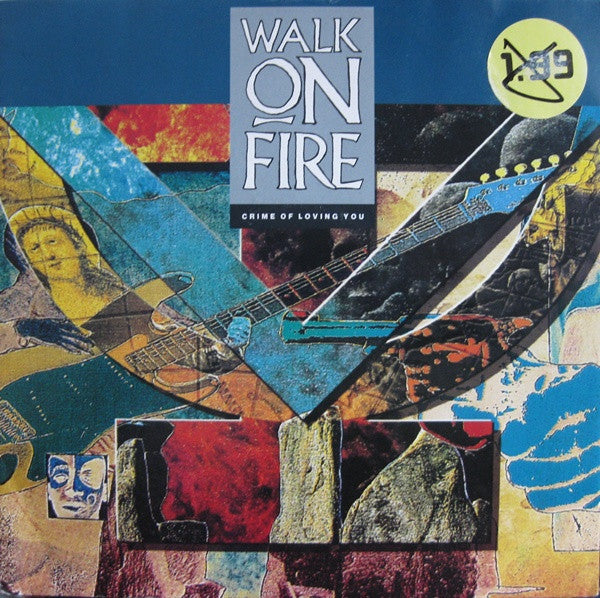 Walk On Fire - Crime Of Loving You - Used Vinyl Record 12"