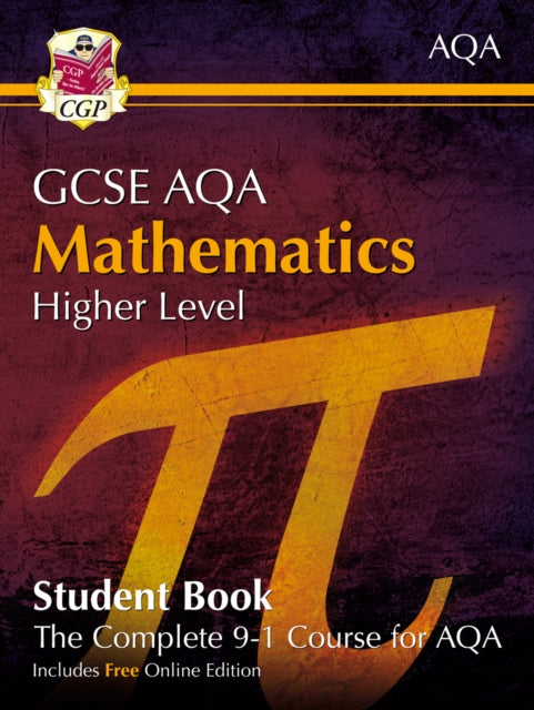 CGP Books - New Grade 9-1 GCSE Maths AQA Student Book - Higher (with O