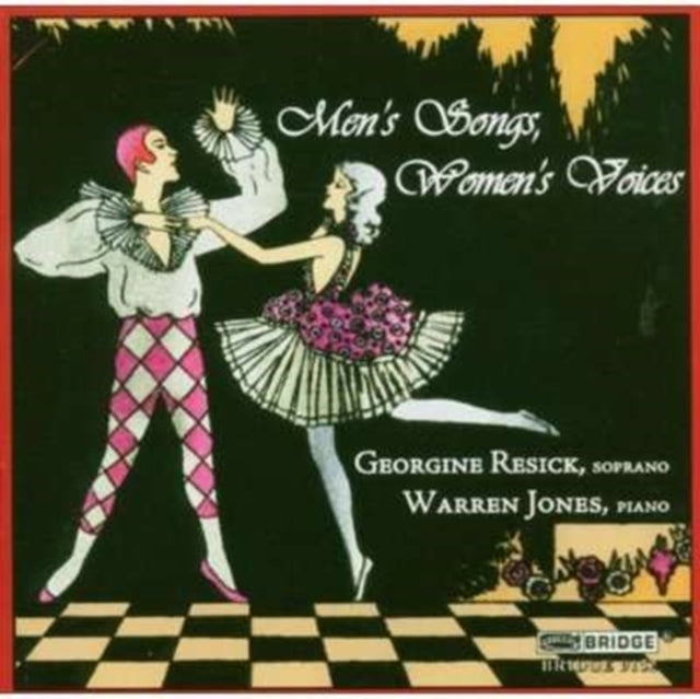 Mens Songs Womens Voices (Resick Jones) - CD