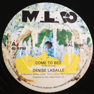 Denise Lasalle - Come To Bed - Used Vinyl Record 12"