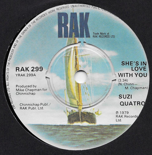 Suzi Quatro - She's In Love With You - Used Vinyl Record 7"