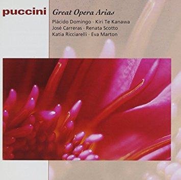 Giacomo Puccini - Great Opera Arias - Used CD
