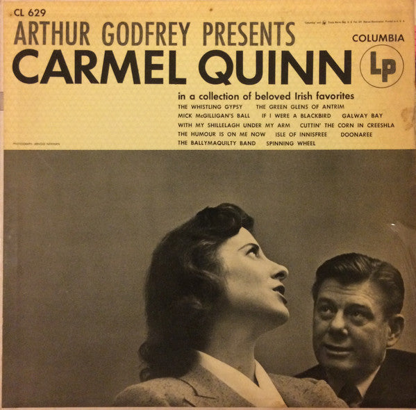 Carmel Quinn - Arthur Godfrey Presents - Used Vinyl Record