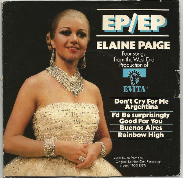 Elaine Paige - EP/EP - Used Vinyl Record 7"