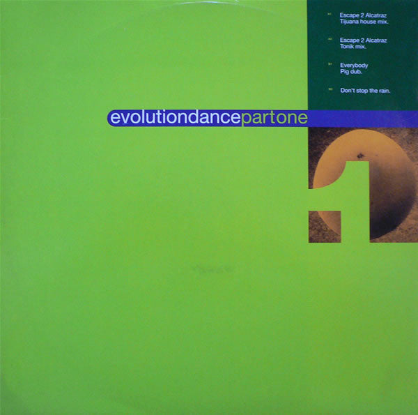Evolution - dance Partone - Used Vinyl Record 12"