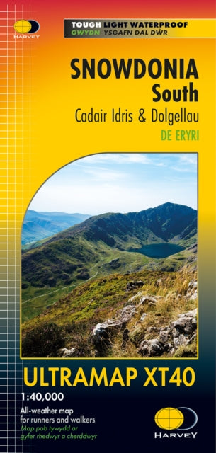 Snowdonia South : Cadair Idris & Dolgellau - New Sheet map