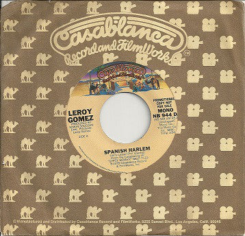 Leroy Gomez - Spanish Harlem - Used Vinyl Record 7"