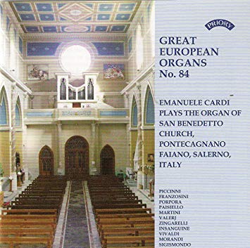 Niccolo Piccinni - Great European Organs No. 84 - CD