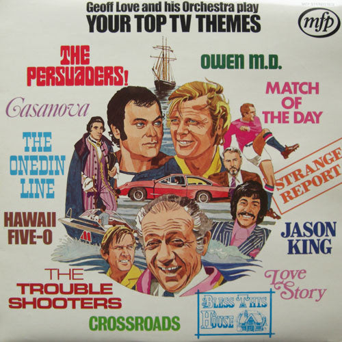 Geoff Love & His Orc - Your Top TV Themes - Used Vinyl Record
