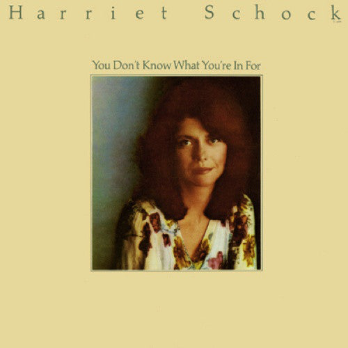 Harriet Schock - You Don't Know What You're In For - Used Vinyl Recor