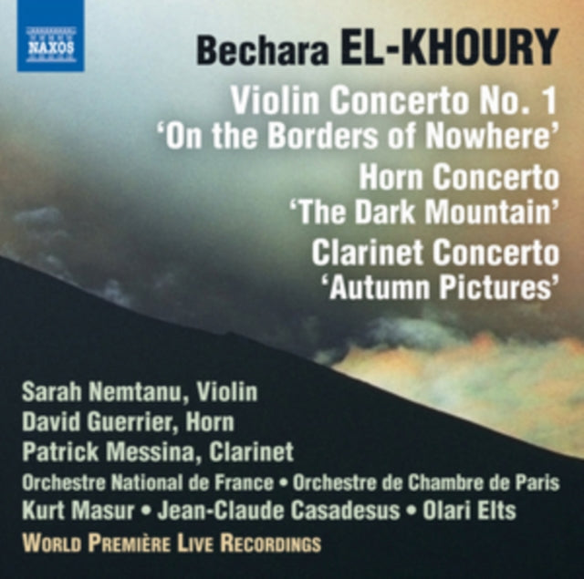 ORCH NAT FRANCE:MASU - EL-KHOURY:CONCERTOS - New CD