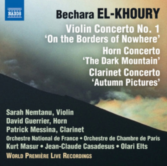 ORCH NAT FRANCE:MASU - EL-KHOURY:CONCERTOS - New CD