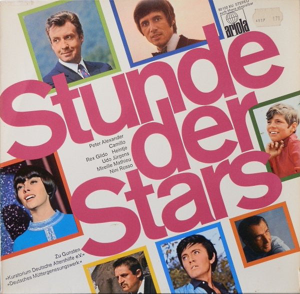 Various - Stunde Der Stars - Used Vinyl Record