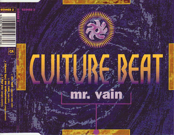 Culture Beat - Mr. Vain - Used CD