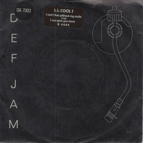 LL Cool J - I Can't Live Without My Radio / I Can Give You More - Us