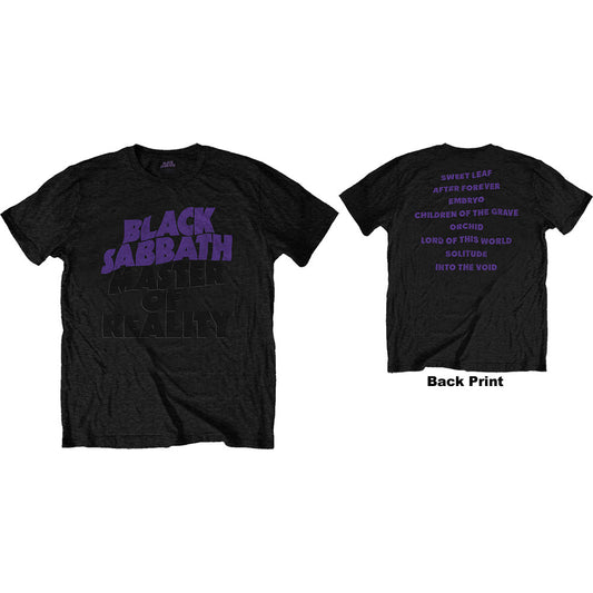 Black Sabbath - tshirt - Unisex - Short Sleeves - X-Large