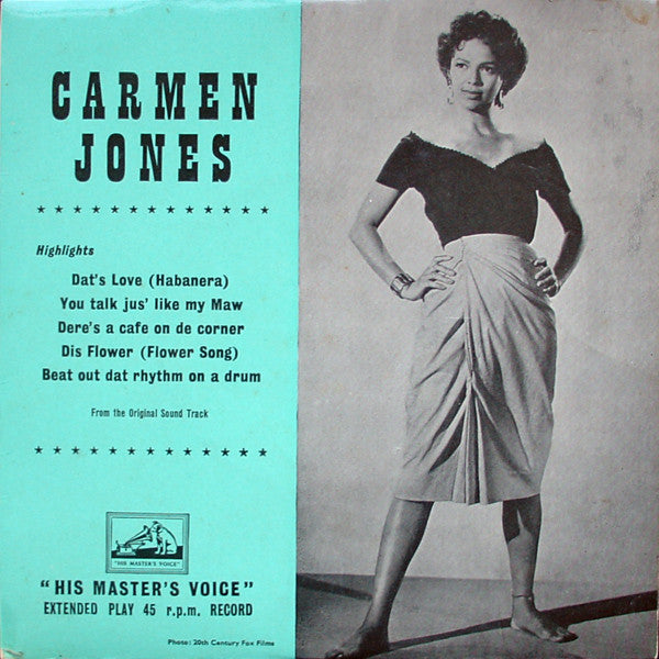 Georges Bizet - Carmen Jones - Highlights - Used Vinyl Record 7"