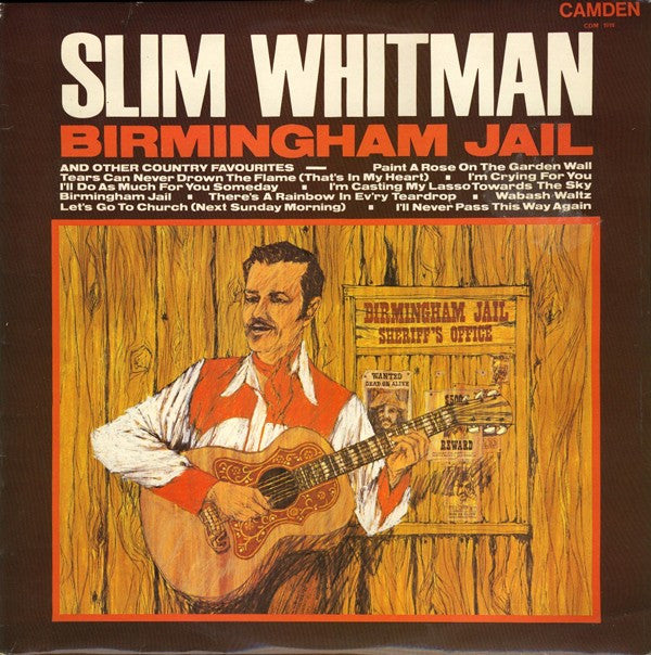 Slim Whitman - Birmingham Jail And Other Country Favourites - Used V