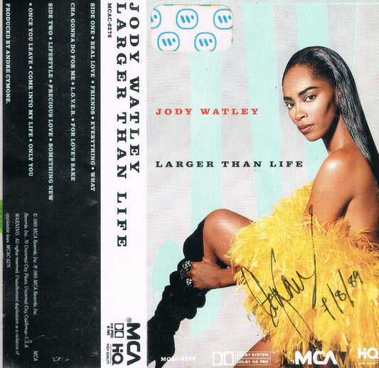 Jody Watley - Larger Than Life - Used Cassette