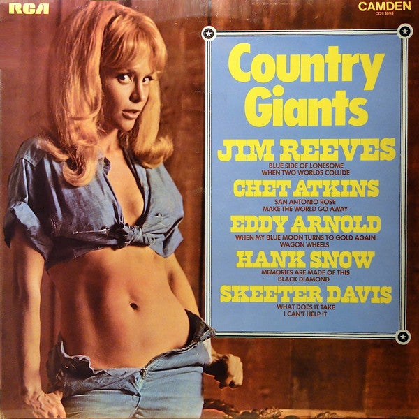 Various - Country Giants - Used Vinyl Record