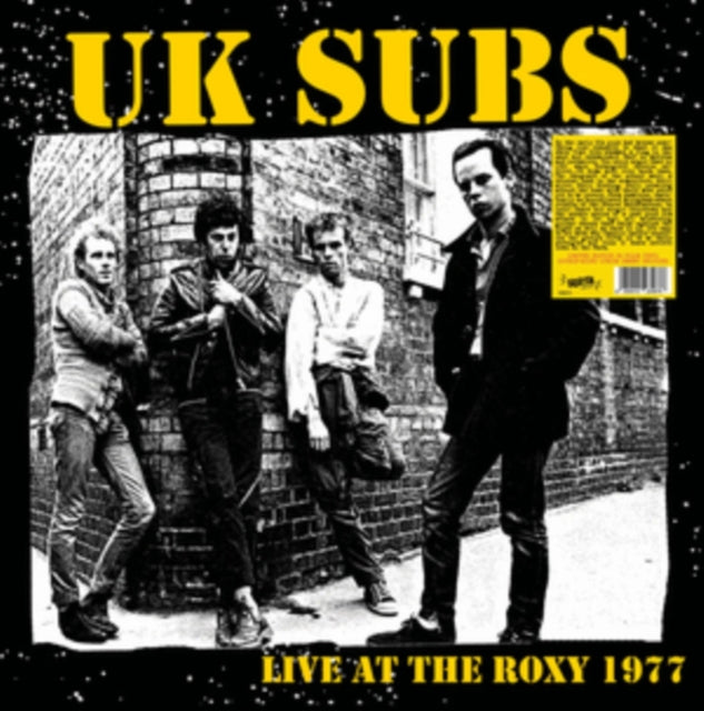 UK SUBS - Live At The Roxy (Yellow Vinyl) - Vinyl Record