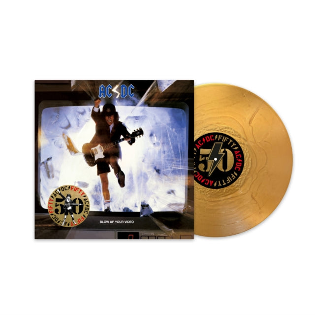 AC/DC - BLOW UP YOUR VIDEO (50TH ANNIVERSARY GOLD COLOR VINYL) - New Vi