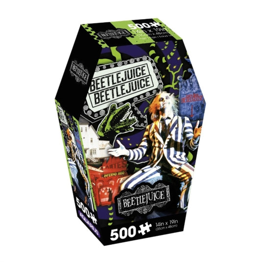 BEETLEJUICE - Coffin Box 500 Piece Jigsaw Puzzle - Jigsaw Puzzle