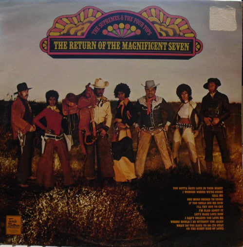Supremes - Return Of The Magnificent Seven - Used Vinyl Record