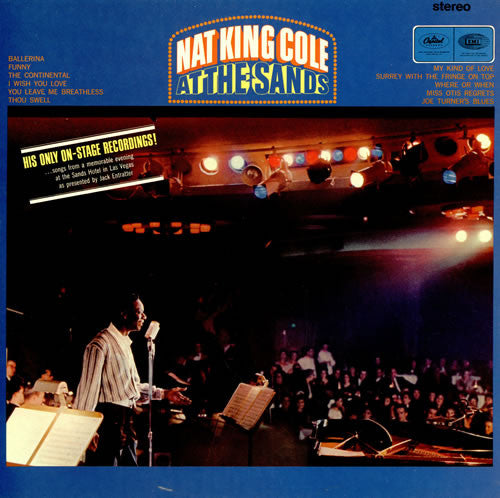 Nat King Cole - At The Sands - Used Vinyl Record