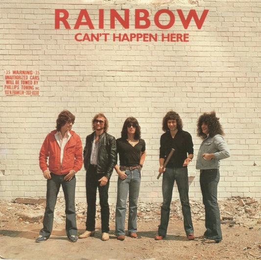 Rainbow - Can't Happen Here - Used Vinyl Record 7"