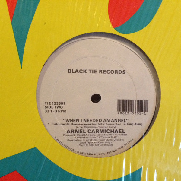 Arnell Carmichael - When I Needed An Angel - Used Vinyl Record 12"