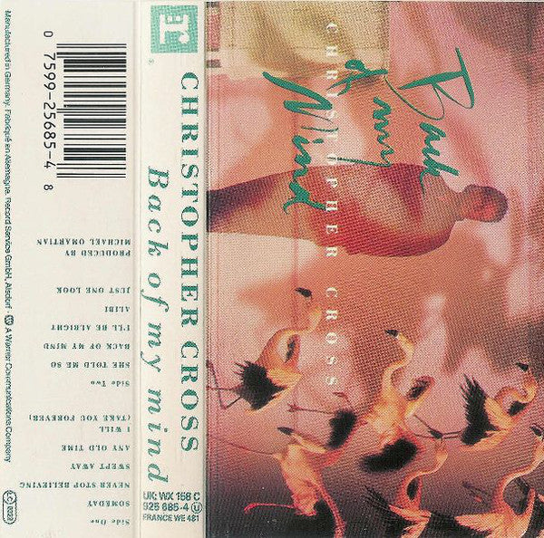 Christopher Cross - Back Of My Mind - Used Cassette