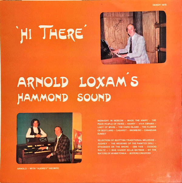 Arnold Loxam - 'Hi There'  's Hammond Sound - Used Vinyl Record